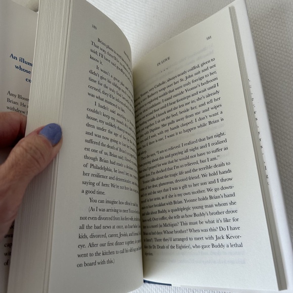 In Love : A Memoir of Love and Loss by Amy Bloom (Hardback, 2022) - Picture 5 of 10